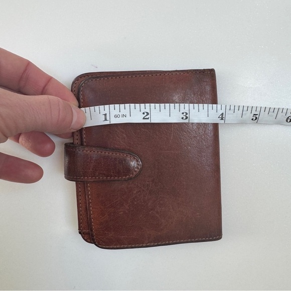 Coach Vintage Brown Wallet Cardholder with Kisslock - Picture 8 of 8